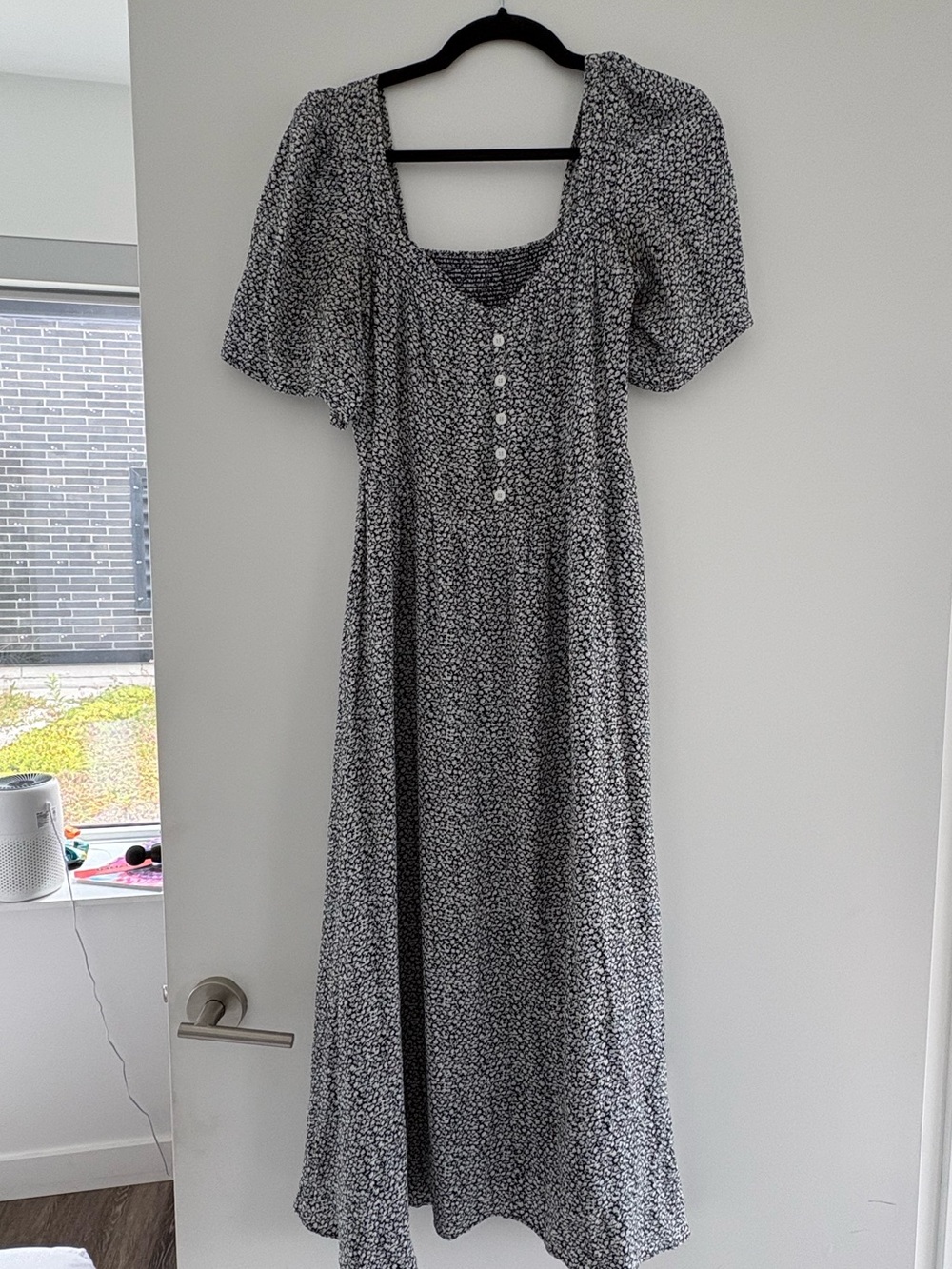 & Other Stories Midi Floral Dress